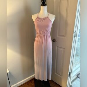 Bixby Nomad Pink to Grey Ombré sundress Super Soft Women's Dress sz L